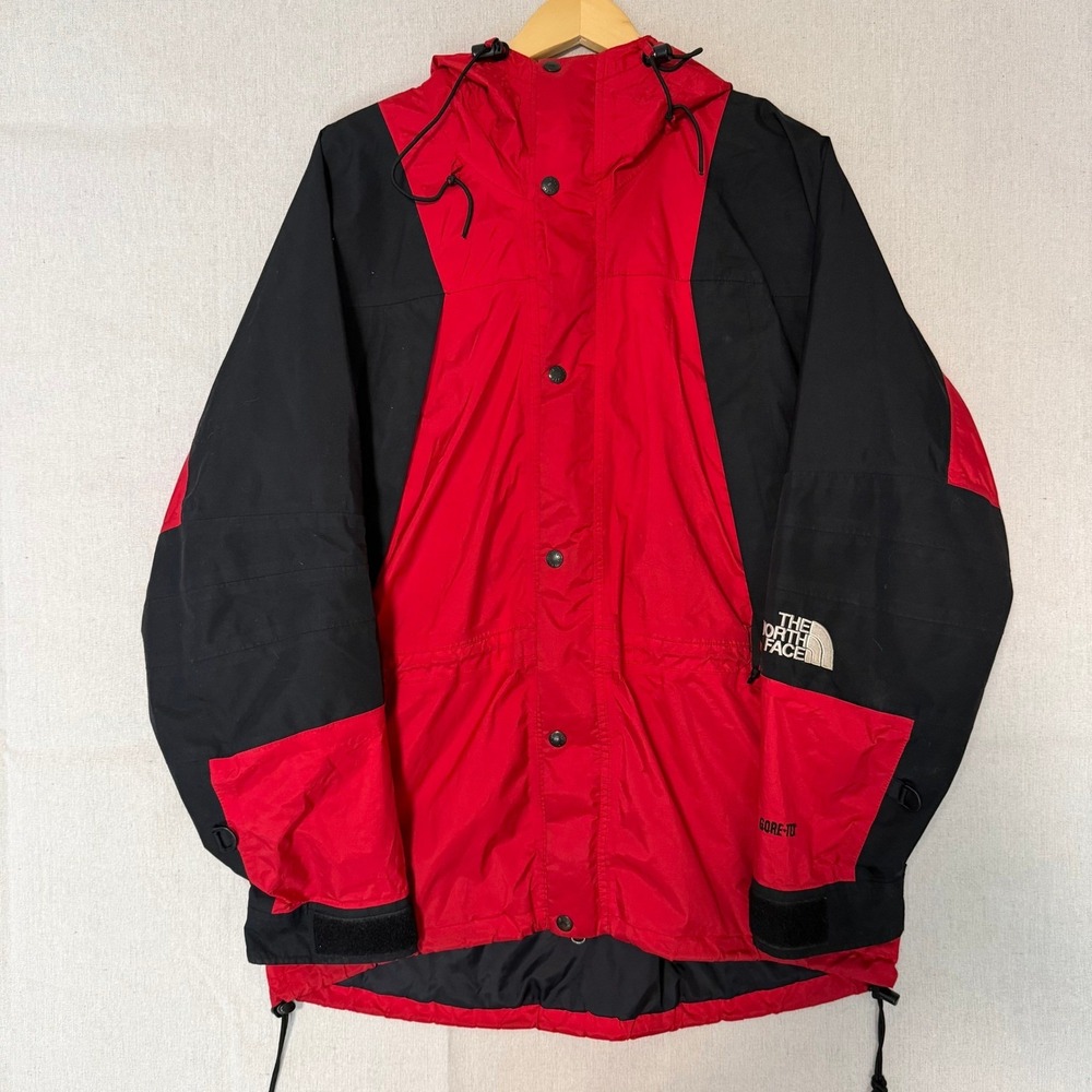 The North Face Mountain Light Gore-Tex Jacket Mens Medium Red Black